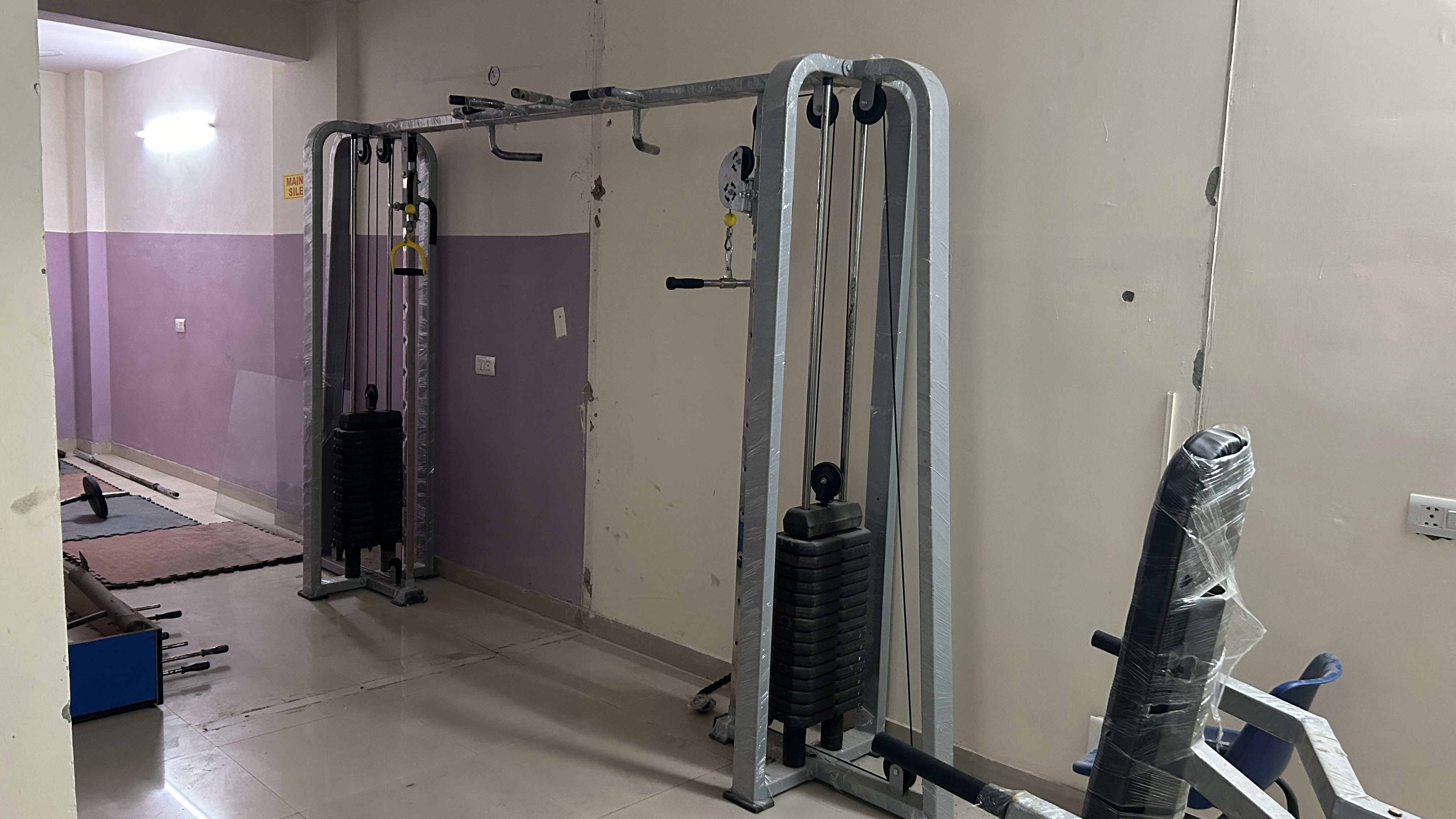 On-site free gym