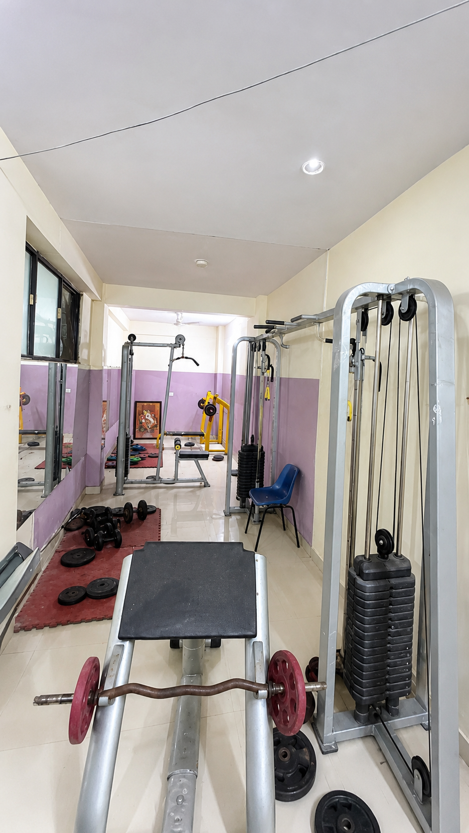 On-site free gym